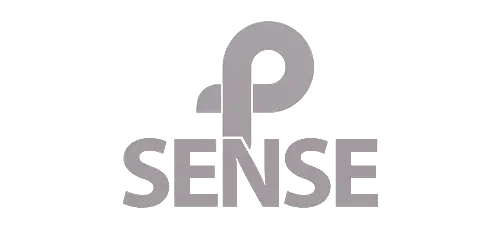 Sense logo vrijstaand